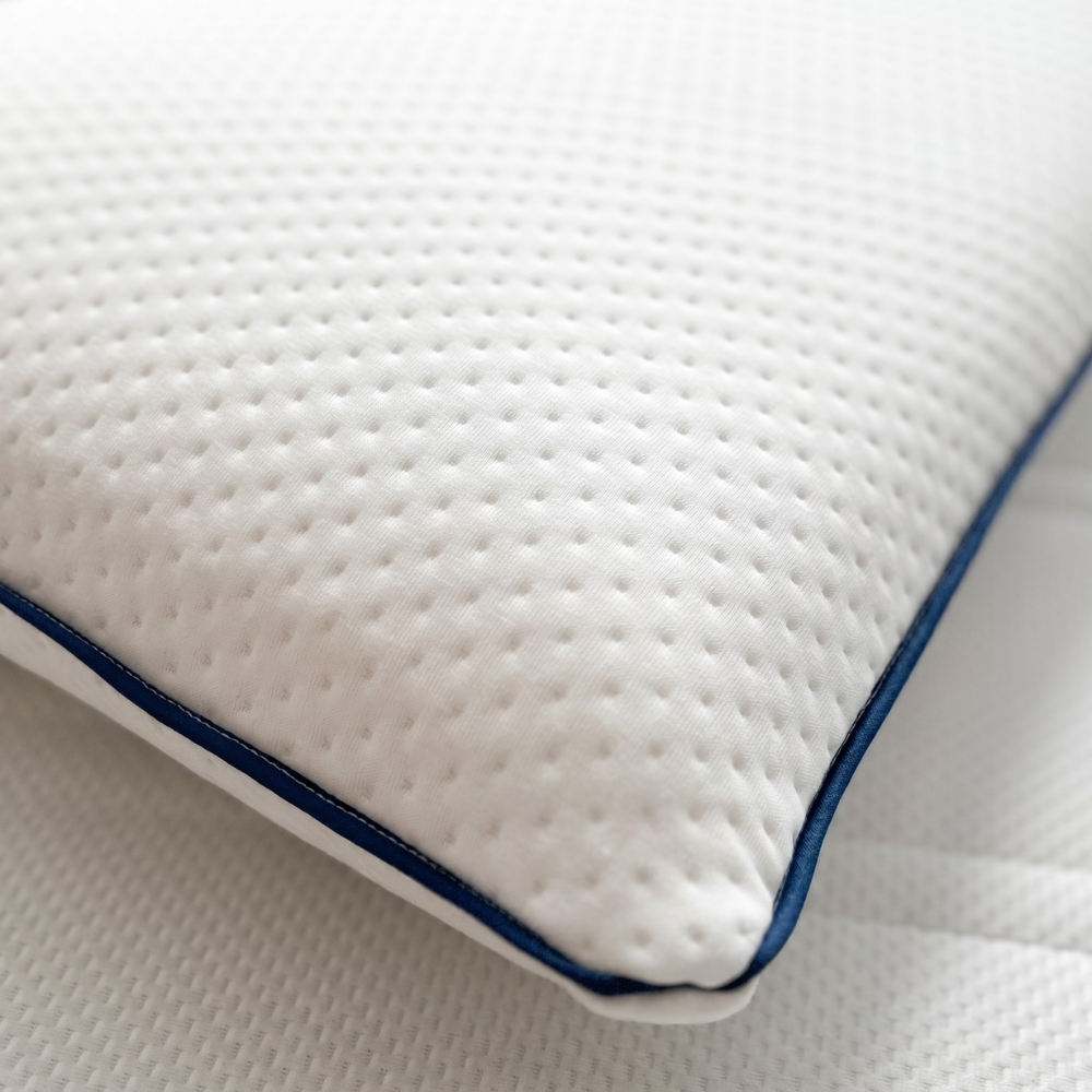 Lot de 2 oreillers 100% mémoire de forme par BED REPUBLIC - Confort équilibré ou ferme