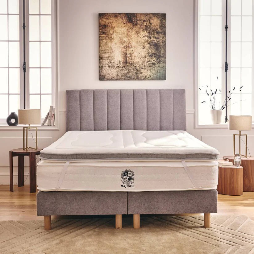 Surmatelas mousse FRESH CLIMACOOL avec effet 50/50  – REASONS COUPLES FRESH - TOPPER FRESH 7 cm