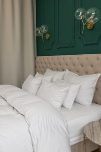 Premium goose feather and down pillow - FEATHER