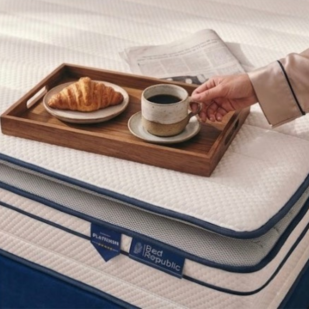 Pocket spring and HD memory foam mattress with integrated topper - BED PLATINIUM PLUS 30 cm