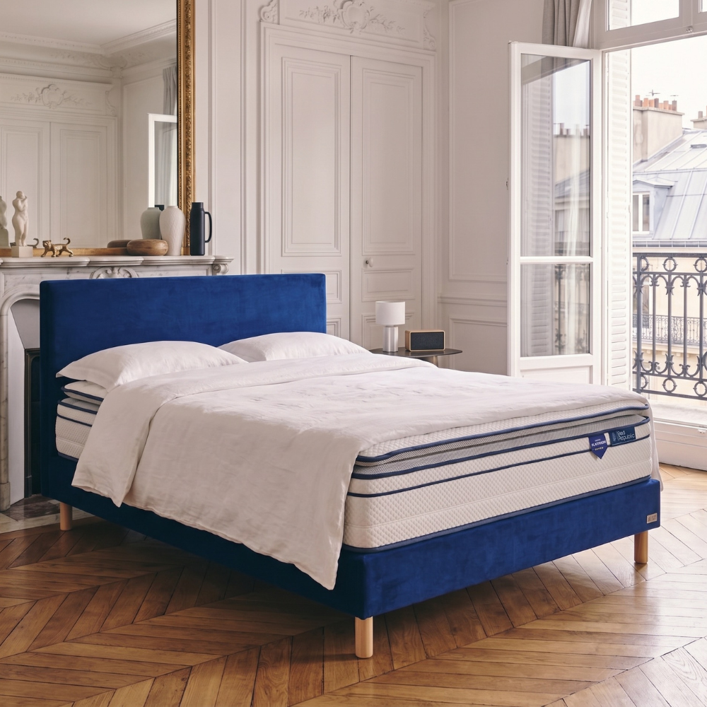 Pocket spring and HD memory foam mattress with integrated topper - BED PLATINIUM PLUS 30 cm