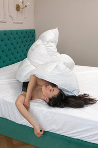 Premium down duvet filled with goose feathers and down - PLUME