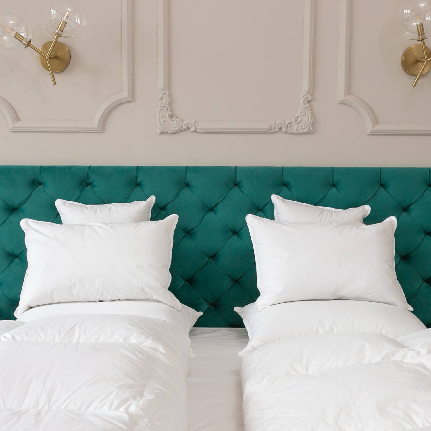 Premium down duvet filled with goose feathers and down - PLUME