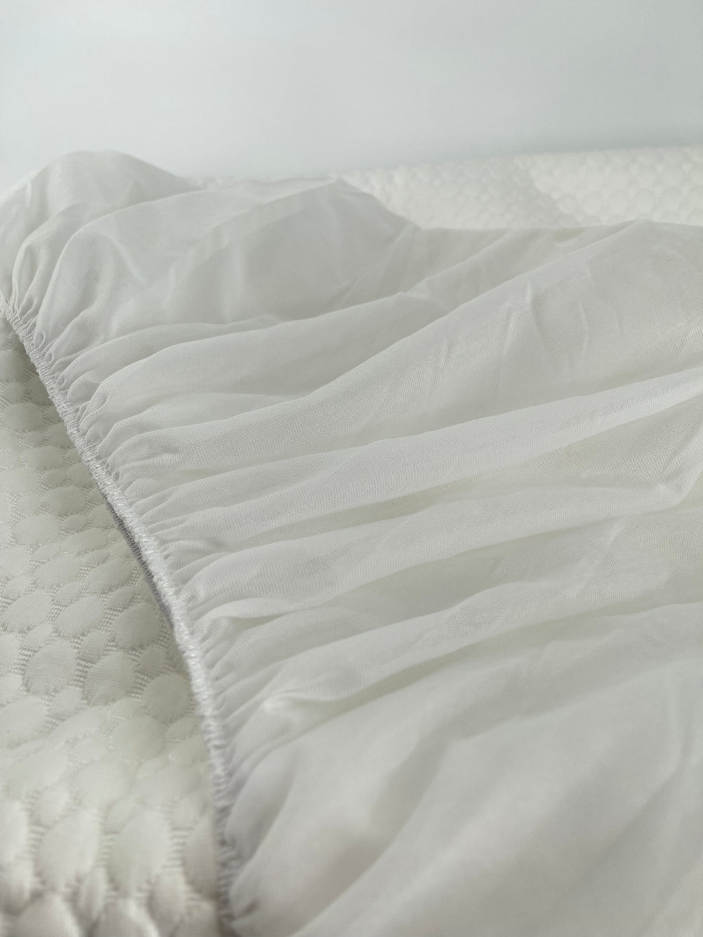 Regenerating mattress protector with capsule fabric - CAPS