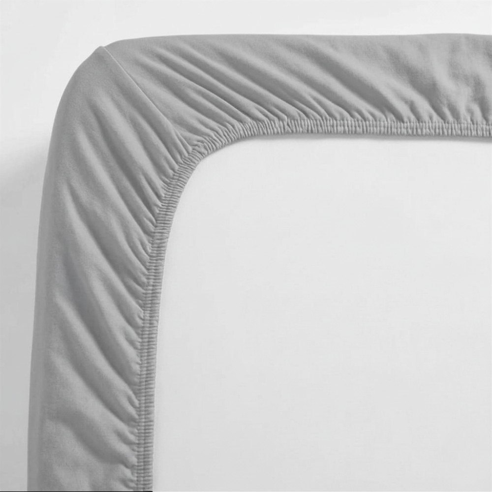 Drap housse élastique ultra simple en Coton Jersey - Bonnet 15-30cm max - LazyHousse