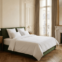 Taie d'oreiller - 100 % coton percale - Unitaire
