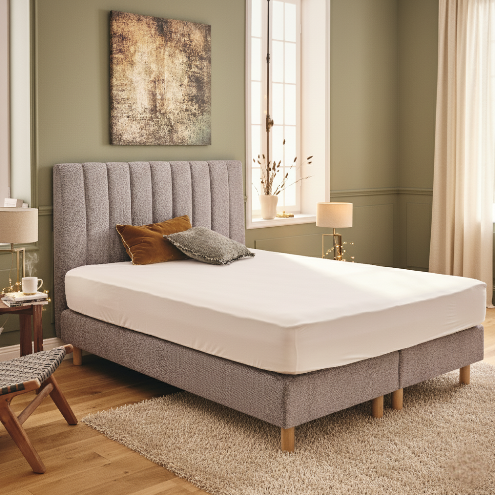 Waterproof and breathable mattress protector 100% TENCEL - TENCEL