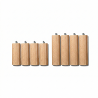 Wooden bed legs