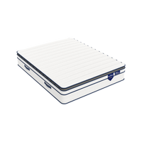 Pocket spring and HD memory foam mattress with integrated topper - BED PLATINIUM PLUS 30 cm