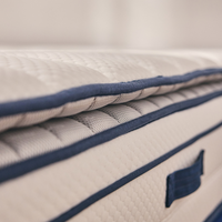 Pocket spring and HD memory foam mattress with integrated topper - BED PLATINIUM PLUS 30 cm