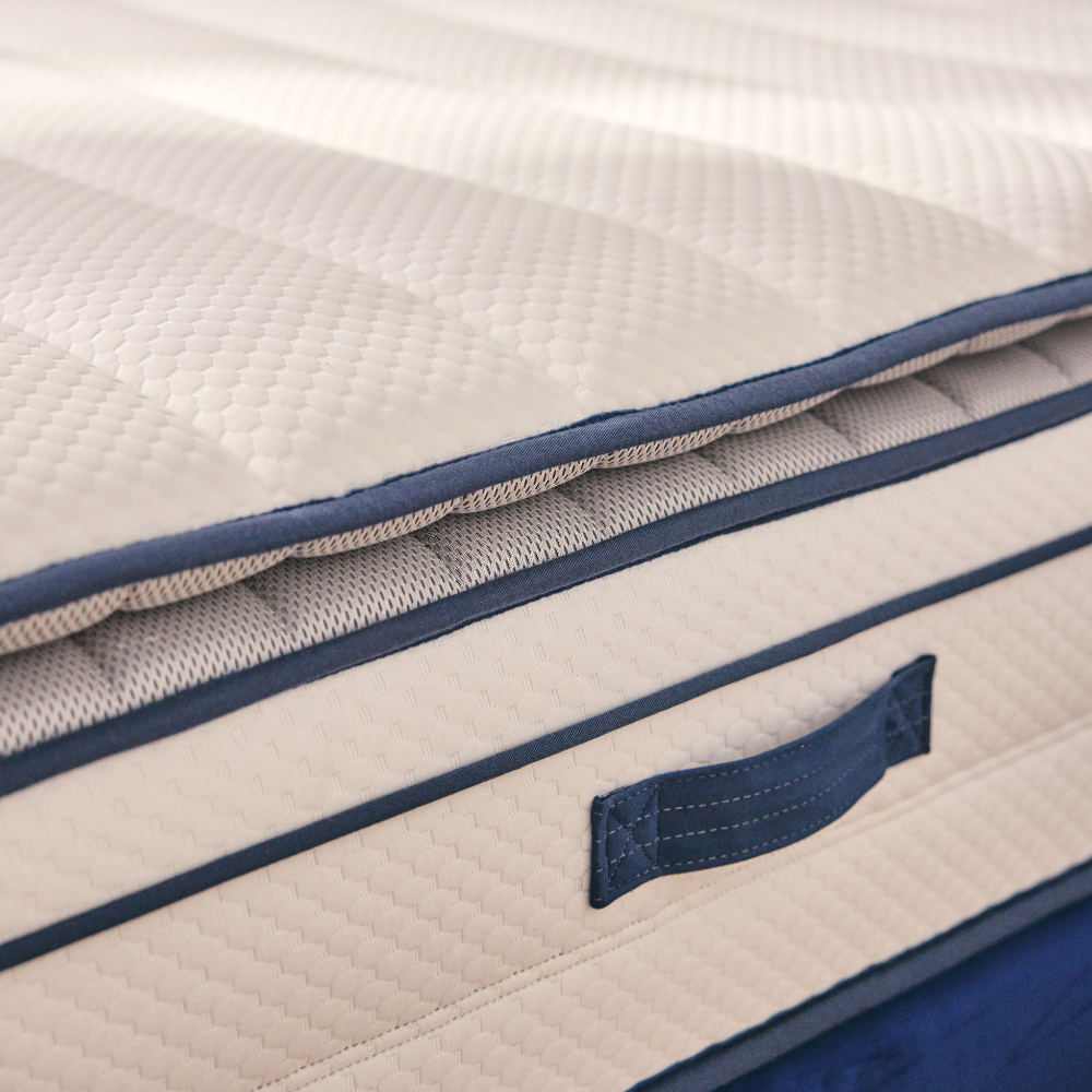 Pocket spring and HD memory foam mattress with integrated topper - BED PLATINIUM PLUS 30 cm