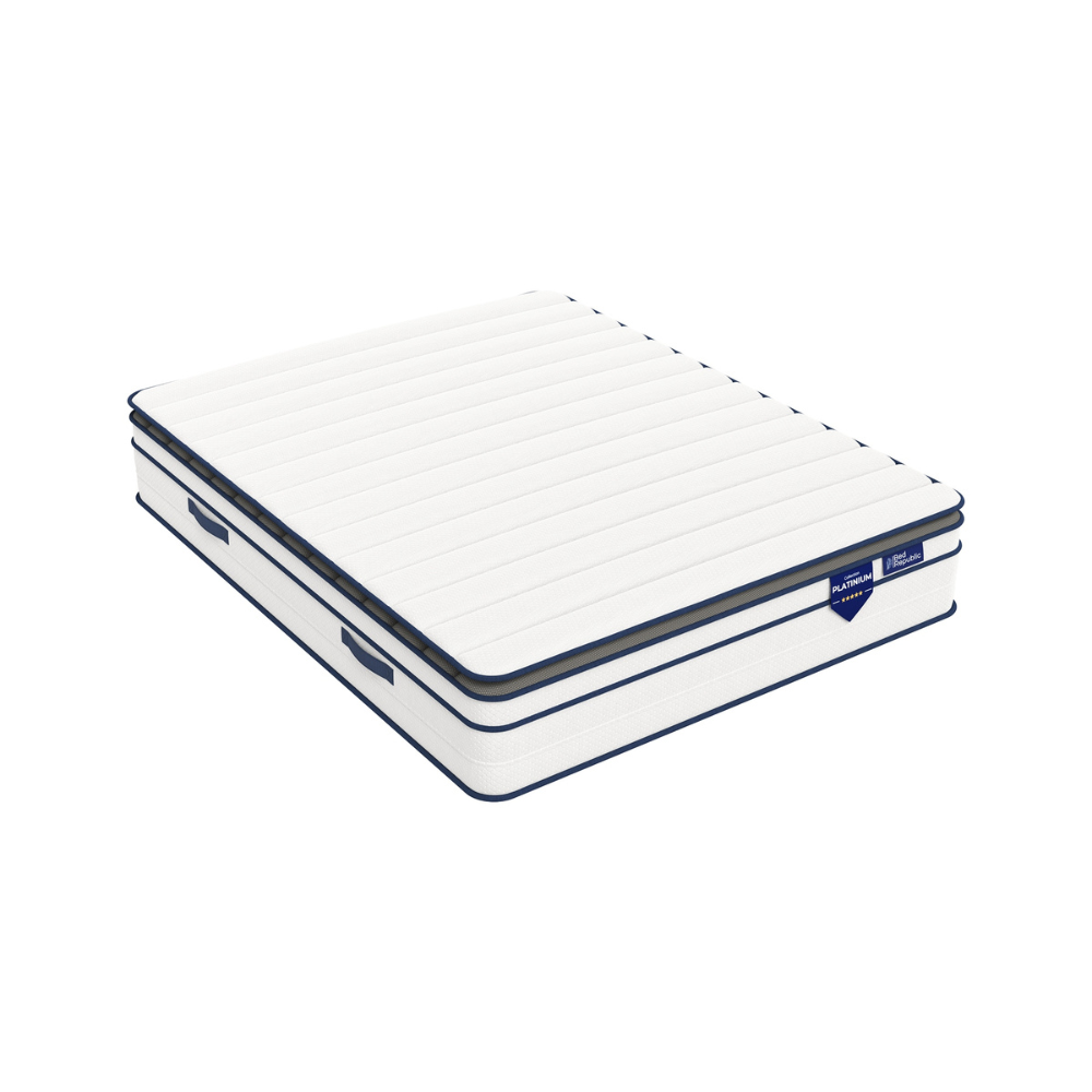 Pocket spring and HD memory foam mattress with integrated topper - BED PLATINIUM PLUS 30 cm