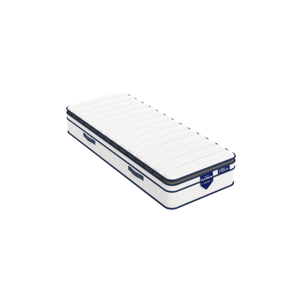 Pocket spring and HD memory foam mattress with integrated topper - BED PLATINIUM PLUS 30 cm