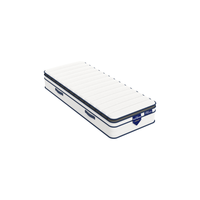 Pocket spring and HD memory foam mattress with integrated topper - BED PLATINIUM PLUS 30 cm