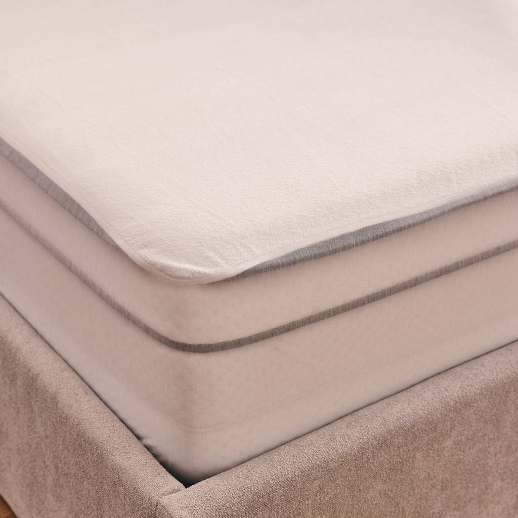 Protège matelas imperméable & respirant - COTON BOUCLETTE