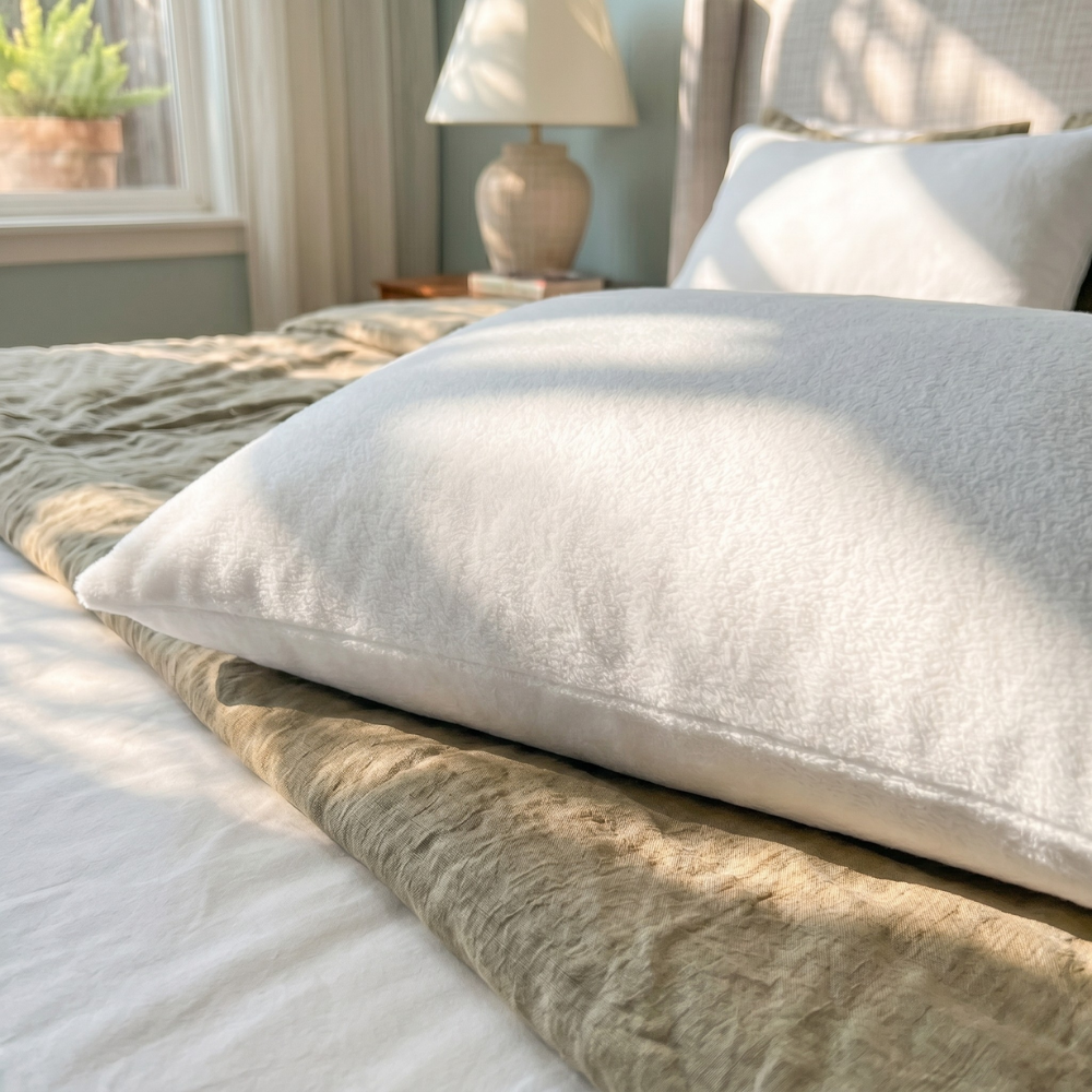 L'Oreiller 100% mémoire de forme coton bio SANITIZED par BED REPUBLIC