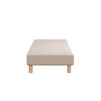 Upholstered bed base - H 28 or 35 cm - Choice of color - Fabric - THE REVERIES BED BASE