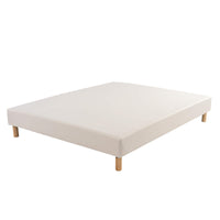 Upholstered bed base - H 28 or 35 cm - Choice of color - Fabric - THE REVERIES BED BASE