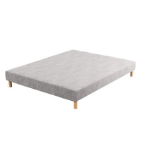 Upholstered bed base - H 28 or 35 cm - Choice of color - Fabric - THE REVERIES BED BASE
