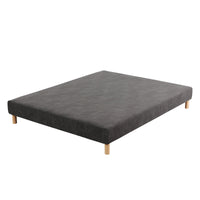 Upholstered bed base - H 28 or 35 cm - Choice of color - Fabric - THE REVERIES BED BASE