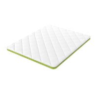 Surmatelas mousse mémoire de forme haute densité 5 cm - VITA TOP VERT
