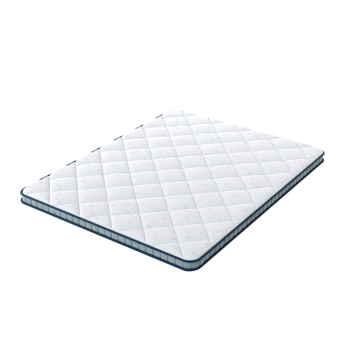 Surmatelas frais mousse mémoire de forme 2 en 1 - THERMO FRESH BLEU