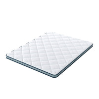 2-in-1 Mattress Topper: FRESH summer side + memory foam side - THERMO FRESH BLUE - 5 cm TOPPER