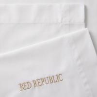 Taie d'oreiller - 100 % coton percale - Unitaire