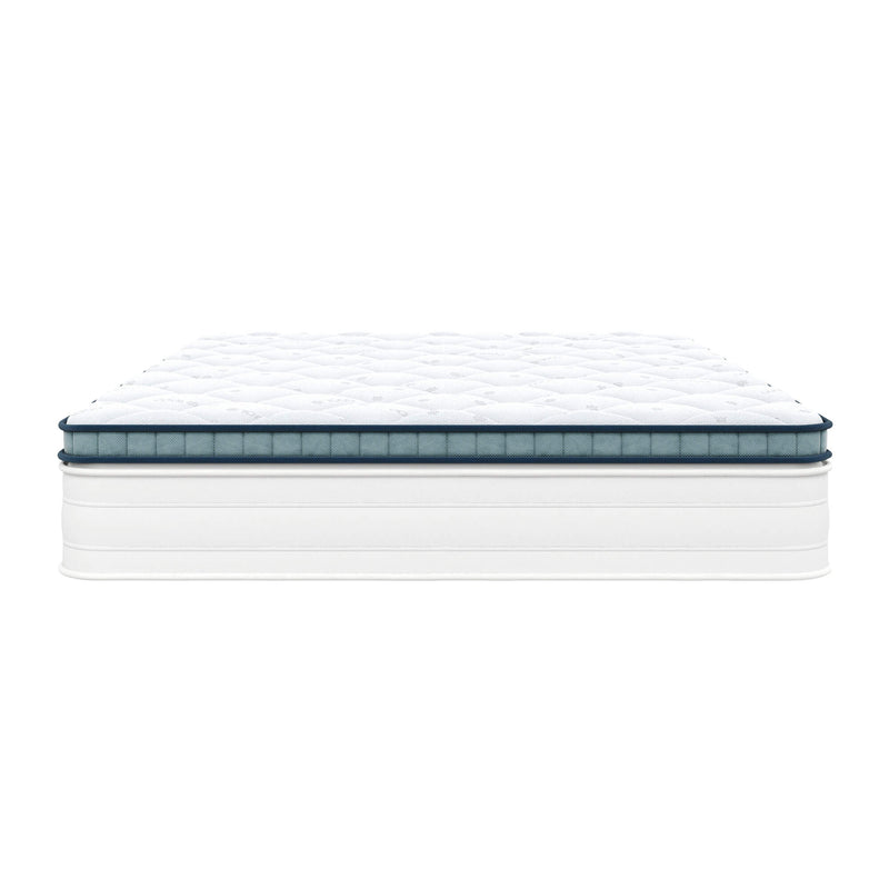 Surmatelas frais mousse mémoire de forme 2 en 1 - THERMO FRESH BLEU
