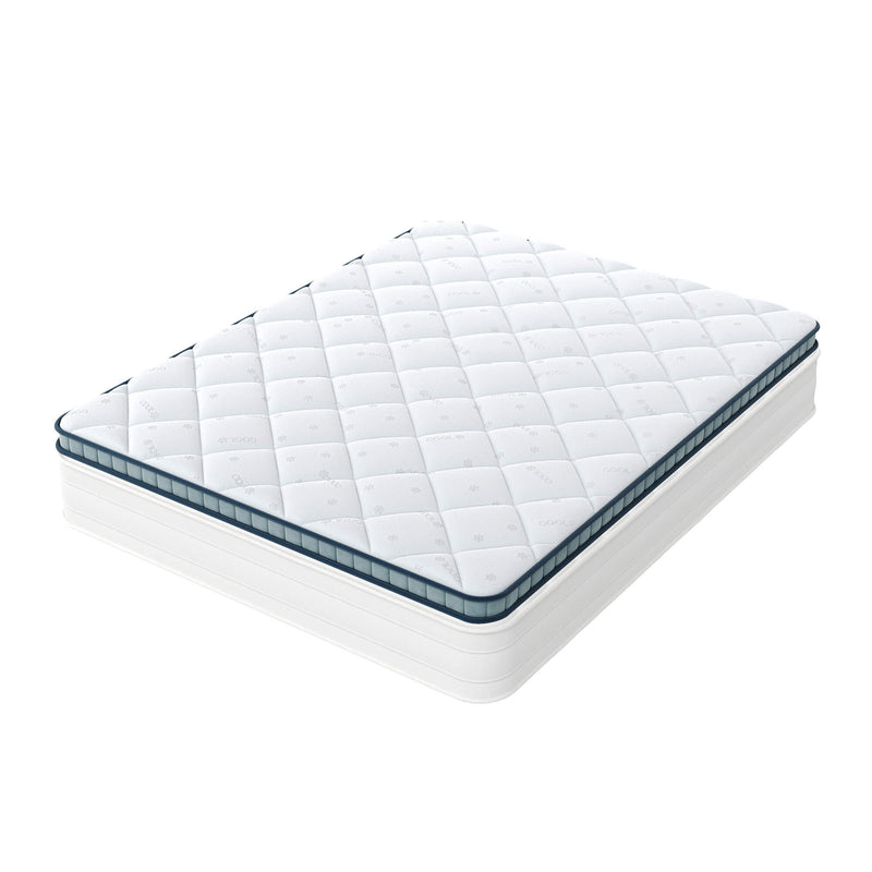 Surmatelas frais mousse mémoire de forme 2 en 1 - THERMO FRESH BLEU