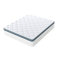 2-in-1 Mattress Topper: FRESH summer side + memory foam side - THERMO FRESH BLUE - 5 cm TOPPER