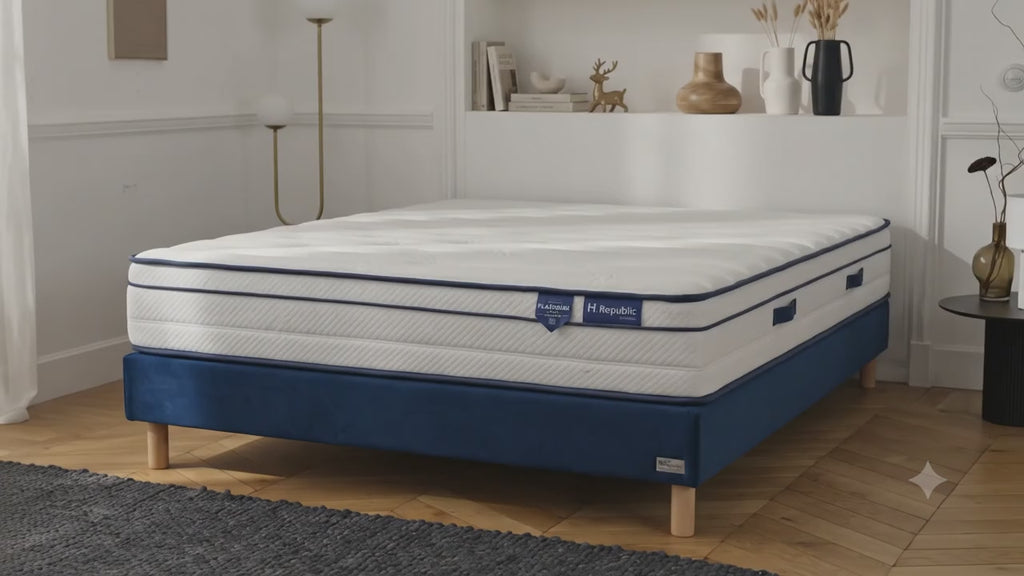 Pocket spring and HD memory foam mattress - BED PLATINIUM 27 cm